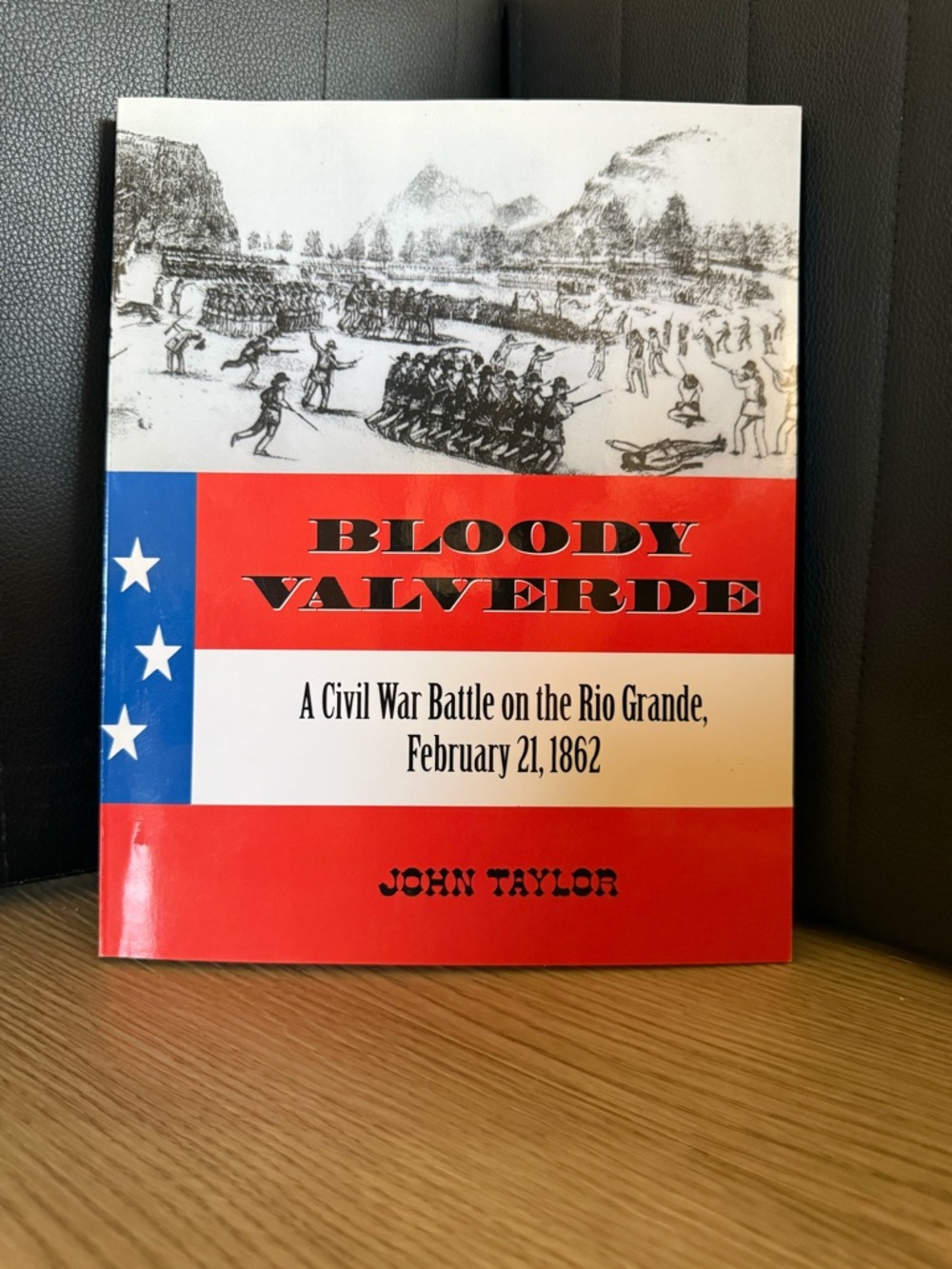 Bloody Valverde by John Taylor - Red, White & Blue Cover